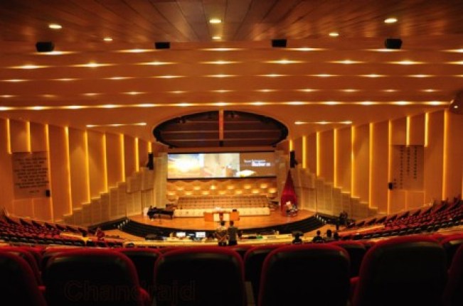 Auditorium Saat Malang Tampak Depan